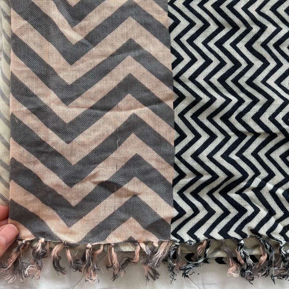 J Crew Patterned Scarf - image 6